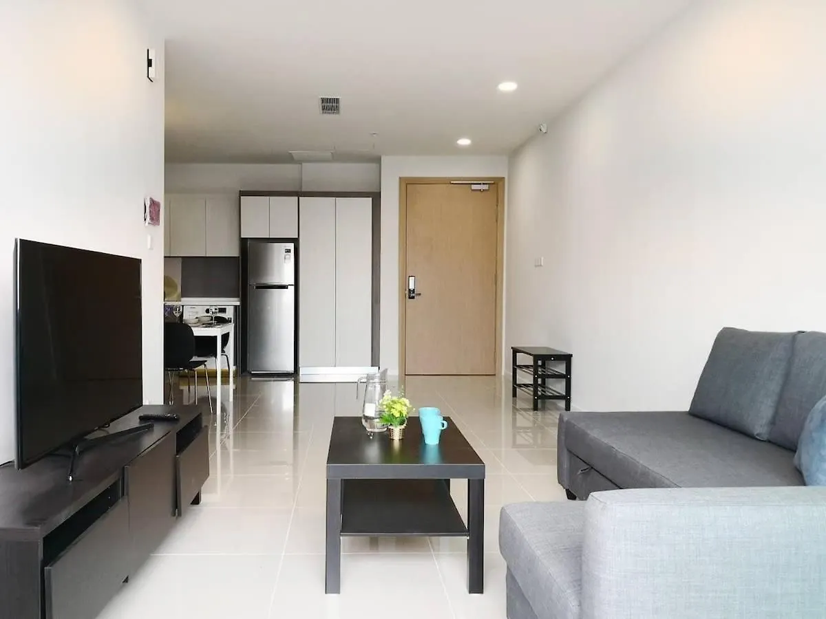 Apartment A Stylish High-Floor Suite Next To Komtar Jbcc Johor Bahru Malaysia