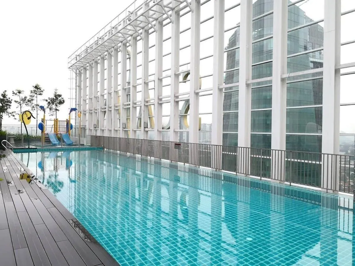 Apartment A Stylish High-Floor Suite Next To Komtar Jbcc Johor Bahru